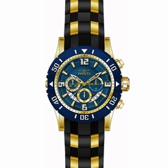 Invicta Watches : 23704 Blue Dial Uni-directional Rotating Band Men Watch