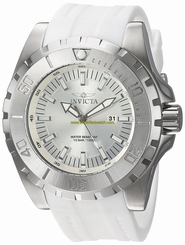 Invicta Watches : 23739 Quartz Analog Date White Polyurethane Men Watch