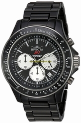 Invicta Watches : 23835 Black Dial Ceramic Band Men Watch