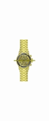 Invicta Watches : 23922 Gold Dial Fixed Gold-tone Band Men Watch