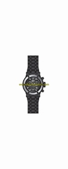 Invicta Watches : 23925 Black Dial Fixed Black Ion-tone Band Men Watch