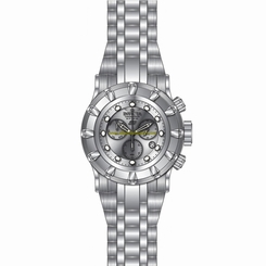 Invicta Watches : 23950 Silver Dial Stainless Steel Band Men Watch