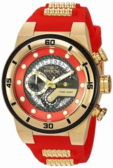 Invicta Watches : 24225 Black Dial Stainless Steel Band Men Watch