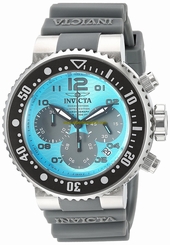 Invicta Watches : 24292 Quartz Chronograph Date Grey Silicone Men Watch