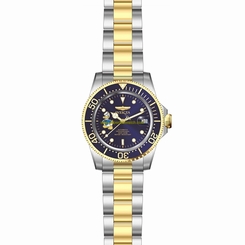 Invicta Watches : 24397 Blue Dial Stainless Steel Band Men Watch