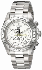 Invicta Watches : 24398 White Dial Stainless Steel Band Men Watch