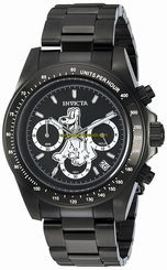 Invicta Watches : 24399 Black Dial Stainless Steel Band Men Watch