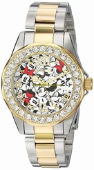 Invicta Watches : 24418 White Dial Stainless Steel Band Women Watch