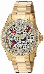 Invicta Watches : 24419 Disney Limited Edition Date Gold Tone Stainless Steel Women Watch