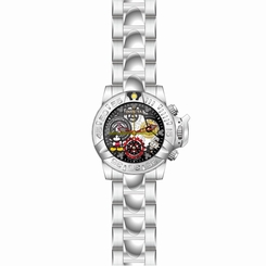 Invicta Watches : 24506 Gunmetal Skeleton Quartz Women Watch