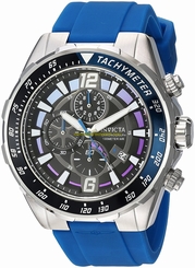 Invicta Watches : 24577 Quartz Chronograph Date Blue Silicone Men Watch