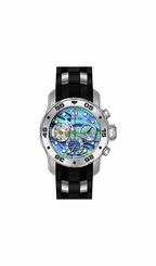 Invicta Watches : 24828 Blue Abalone Quartz Men Watch