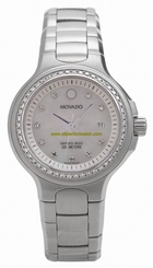 Movado Watches : 2600035 Swiss Quartz Stainless Steel Women Watch