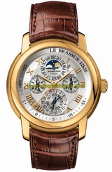 Audemars Piguet Watches : 26003BA.OO.D088CR.01 Automatic 18kt Yellow Gold Silver Dial Brown Crocodile Leather Band Men Watch