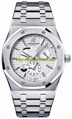 Audemars Piguet Watches : 26120ST.OO.1220ST.01 Automatic Stainless Steel Silver Dial Brushed & Polished Stainless Steel Band Men Watch