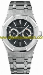 Audemars Piguet Watches : 26330ST.OO.1220ST.01 Automatic Brushed Stainless Steel Black Chronograph Dial Brushed Stainless Steel Band Men Watch