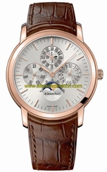 Audemars Piguet Watches : 26390OR.OO.D088CR.01 Automatic 18kt Rose Gold Silver Dial Brown Crocodile Leather Band Men Watch