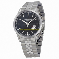 Raymond Weil Watches : 2730-ST-20021 Automatic Black Dial Date Stainless Steel Men Watch
