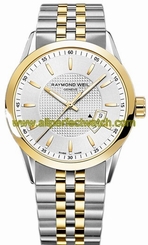 Raymond Weil Watches : 2730-STP-65021 Automatic Date Two Tone 42mm Men Watch