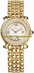 Chopard Watches : 276151-0005 Quartz 18kt Yellow Gold White Dial 18kt Yellow Gold Band Women Watch
