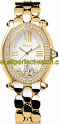 Chopard Watches : 277079-0002 Quartz 18kt Yellow Gold White Dial 18kt Yellow Gold Band Women Watch
