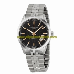 Raymond Weil Watches : 2770-ST5-20021 Automatic Black Dial Date Stainless Steel Men Watch