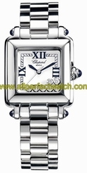 Chopard Watches : 278349-3006 Quartz Stainless Steel White Dial Stainless Steel Band Women Watch