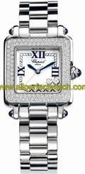 Chopard Watches : 278358-2004 Quartz Stainless Steel White Dial Stainless Steel -polished Band Women Watch