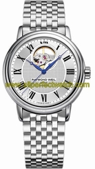 Raymond Weil Watches : 2827-ST-00659 Automatic Open balance wheel Steel on steel Men Watch
