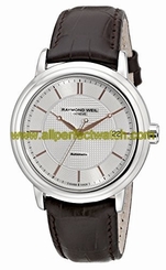 Raymond Weil Watches : 2837-SL5-65001 Automatic Analog Date Brown Leather Men Watch