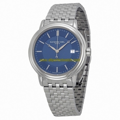 Raymond Weil Watches : 2837-ST-50001 Automatic Blue Dial Date Stainless Steel Men Watch