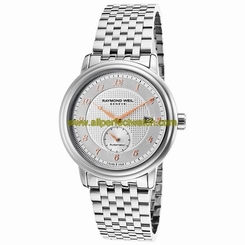 Raymond Weil Watches : 2838-S5-05658 Automatic Date Silver Dial Stainless Steel Men Watch