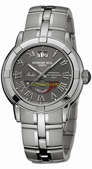 Raymond Weil Watches : 2843-ST-00608 Automatic Black Dial With Roman Numeral Hour Marking Men Watch
