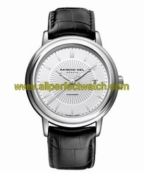 Raymond Weil Watches : 2847-STC-30001 Automatic Analog Date Black Leather Men Watch