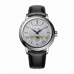 Raymond Weil Watches : 2869-STC-65001 Automatic Day Date Month Moon Phase Black Leather Men Watch