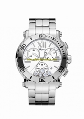 Chopard Watches : 288499-3003 Quartz Chronograph Date Diamond Stainless Steel Women Watch