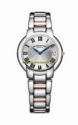 Raymond Weil Watches : 2935-S5-01659 Automatic Roman Numerals Dial Date Two Tone Stainless Steel Women Watch