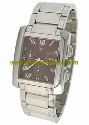 Guess Watches : 29502G3 Brown Dial Stainless Steel Band Men Watch