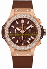 Hublot Watches : 301.PC.3180.RC.1104 Mechanical Self-wind Chronograph Date Bezel decorated with 1.78ct Diamonds Men Watch