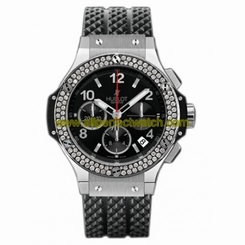 Hublot Watches : 301.SX.130.RX.114 Automatic Chronograph Date Black Rubber Men Watch