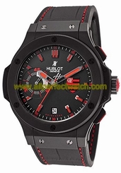 Hublot Watches : 318.CI.1123.GR.FLM11 Flamengo Black Rubber Gummy Alligator Limited Edition Men Watch