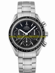 Omega Watches : 326.30.40.50.01.001 40mm Automatic Chronometer Racing Black Dial Stainless Steel Case With Stainless Steel Bracelet Men Watch