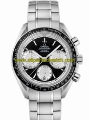 Omega Watches : 326.30.40.50.01.002 40mm Automatic Chronometer Racing Black Dial Stainless Steel Case With Stainless Steel Bracelet Men Watch