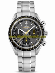 Omega Watches : 326.30.40.50.06.001 40mm Automatic Chronometer Racing Gray Dial Stainless Steel Case With Stainless Steel Bracelet Men Watch