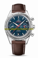 Omega Watches : 331.12.42.51.03.001 Automatic Chronometer Chronograph Date Brown Leather Men Watch