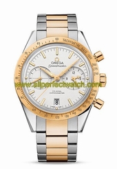 Omega Watches : 331.20.42.51.02.001 Automatic Chronometer Chronograph Date 18k Yellow Gold and Stainless Steel Men Watch