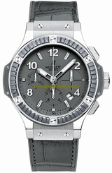 Hublot Watches : 342.ST.5010.LR.1912 Automatic Chronograph Date Bezel decorated with 48 2.23ct Diamonds Men Watch