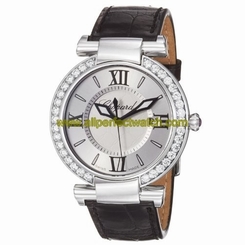 Chopard Watches : 388532-3003 Quartz Analog Date Diamond Bezel Leather Women Watch