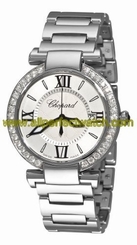 Chopard Watches : 388532-3004 Quartz Analog Date Diamond Bezel Stainless Steel Women Watch