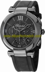 Chopard Watches : 388549-3007 Automatic Chronograph Date Black Rubber Men Watch